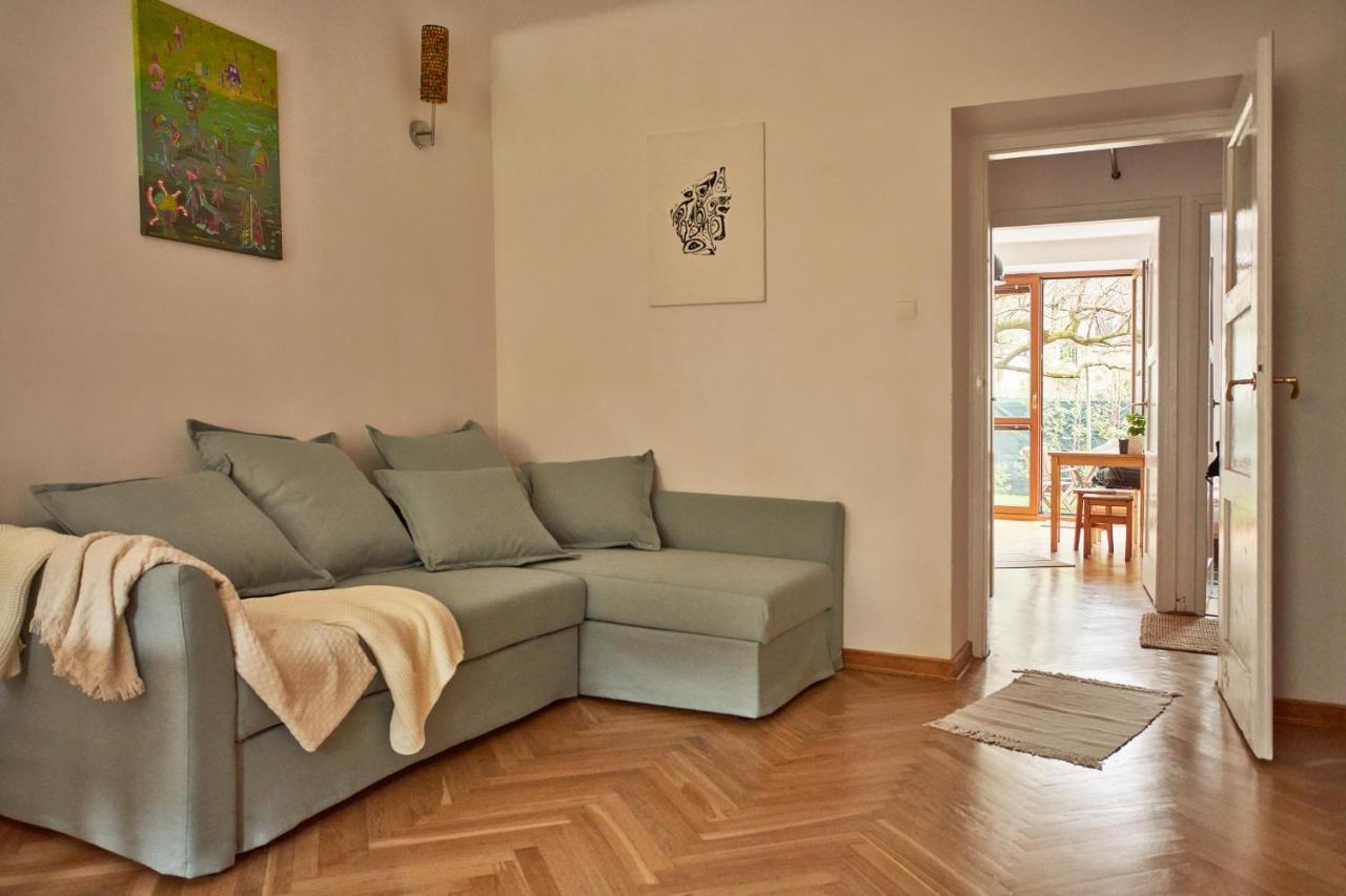Apartament Stary Mokotow, Z Ogrodkiem Warszawa Zewnętrze zdjęcie